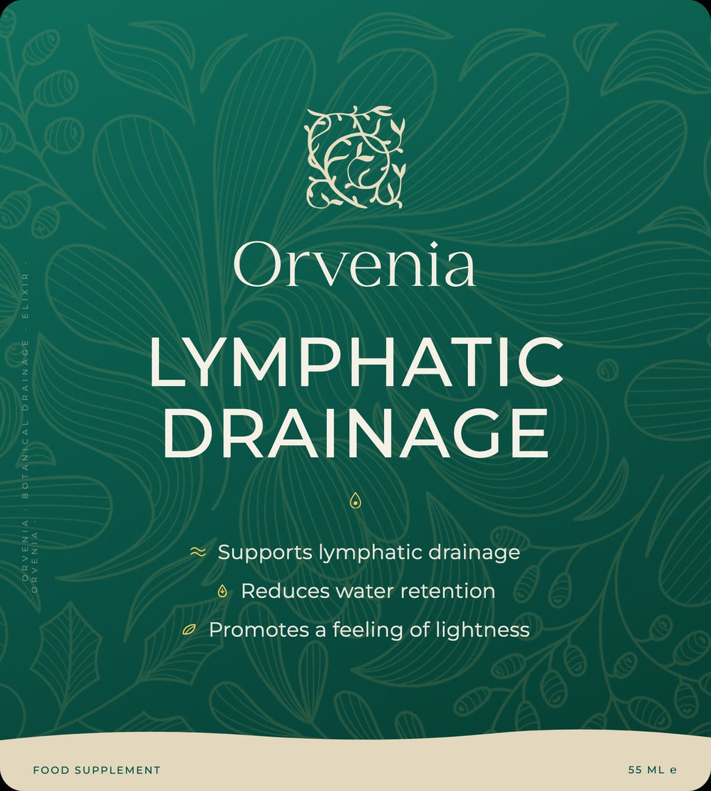 Orvenia Lymphatic Drainage label detail