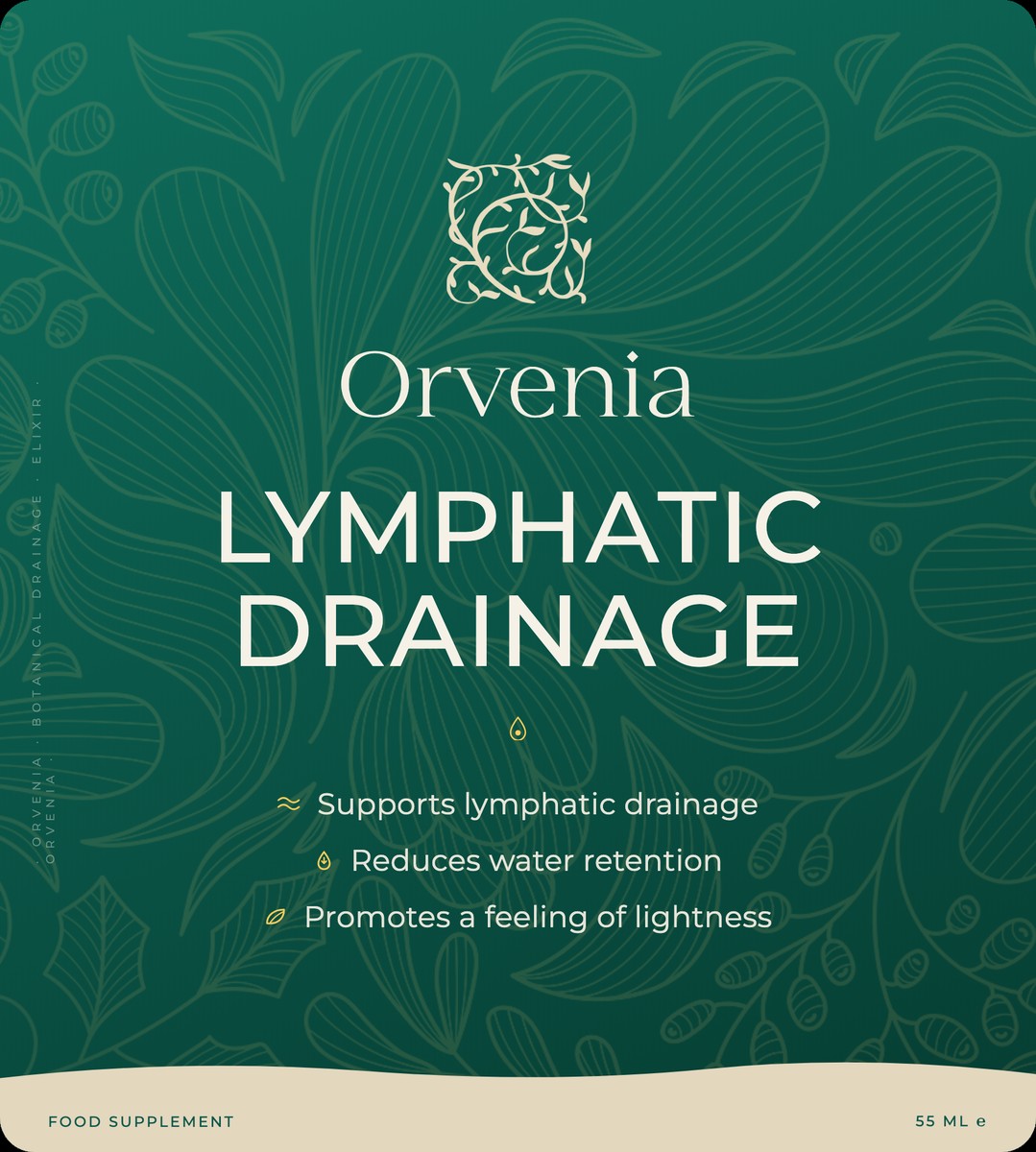 Orvenia Lymphatic Drainage label detail